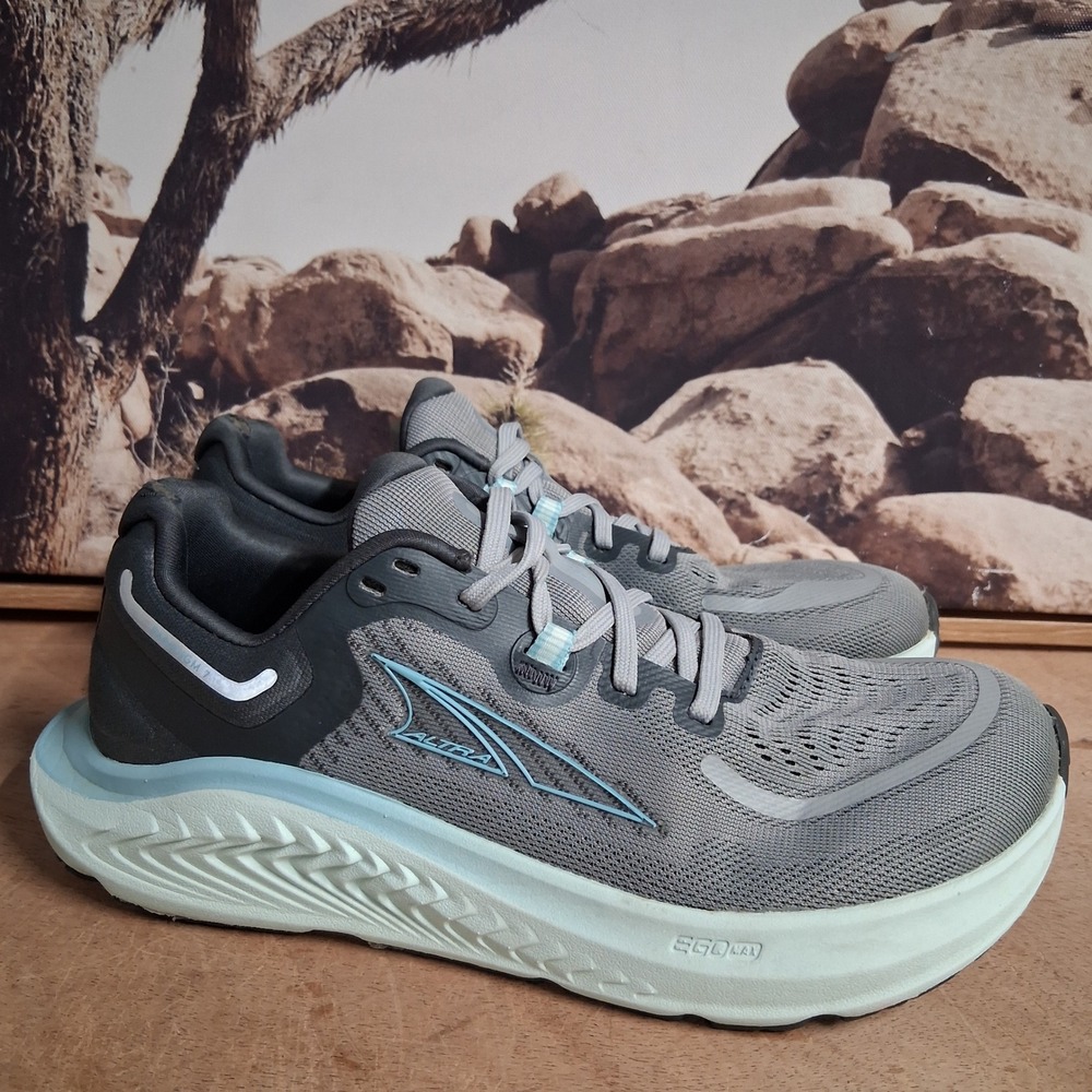 Altra Paradigm 7 Womens Running Shoes Grey Blue AL0A82C4020 sz 6.5